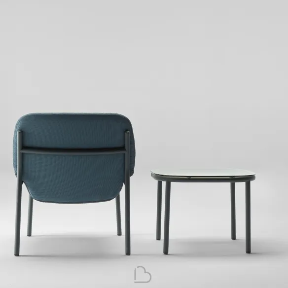 Sedia in acciaio Ondarreta Lana Low Back