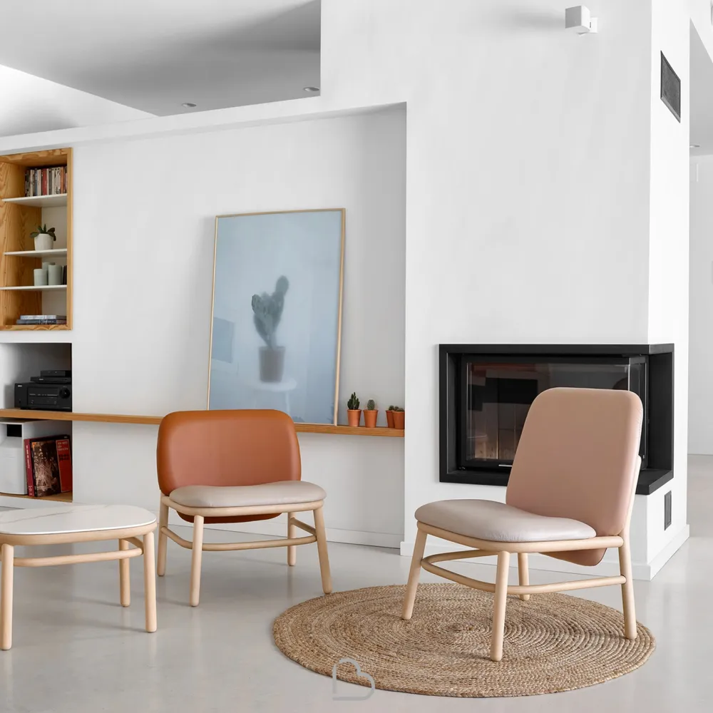 Silla de madera Ondarreta Lana Low Back