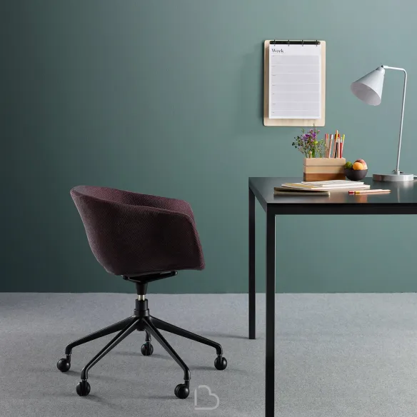 Silla giratoria con ruedas Ondarreta BAI