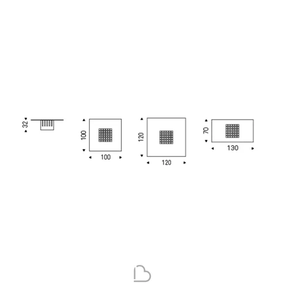 Table basse Cattelan Scacco