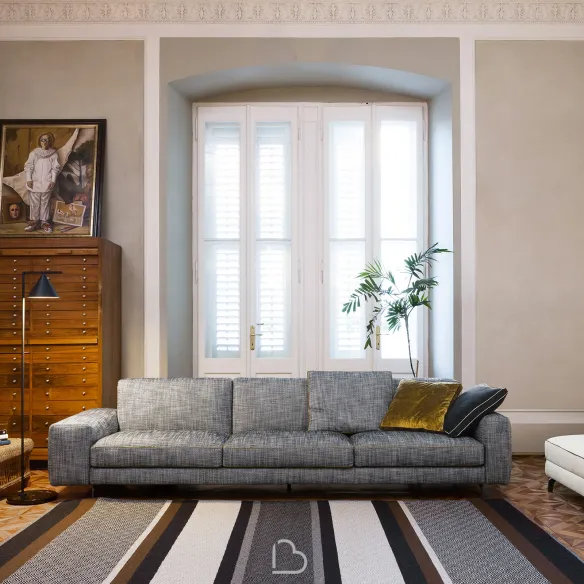 Sofa 4-seater Flexteam Andy