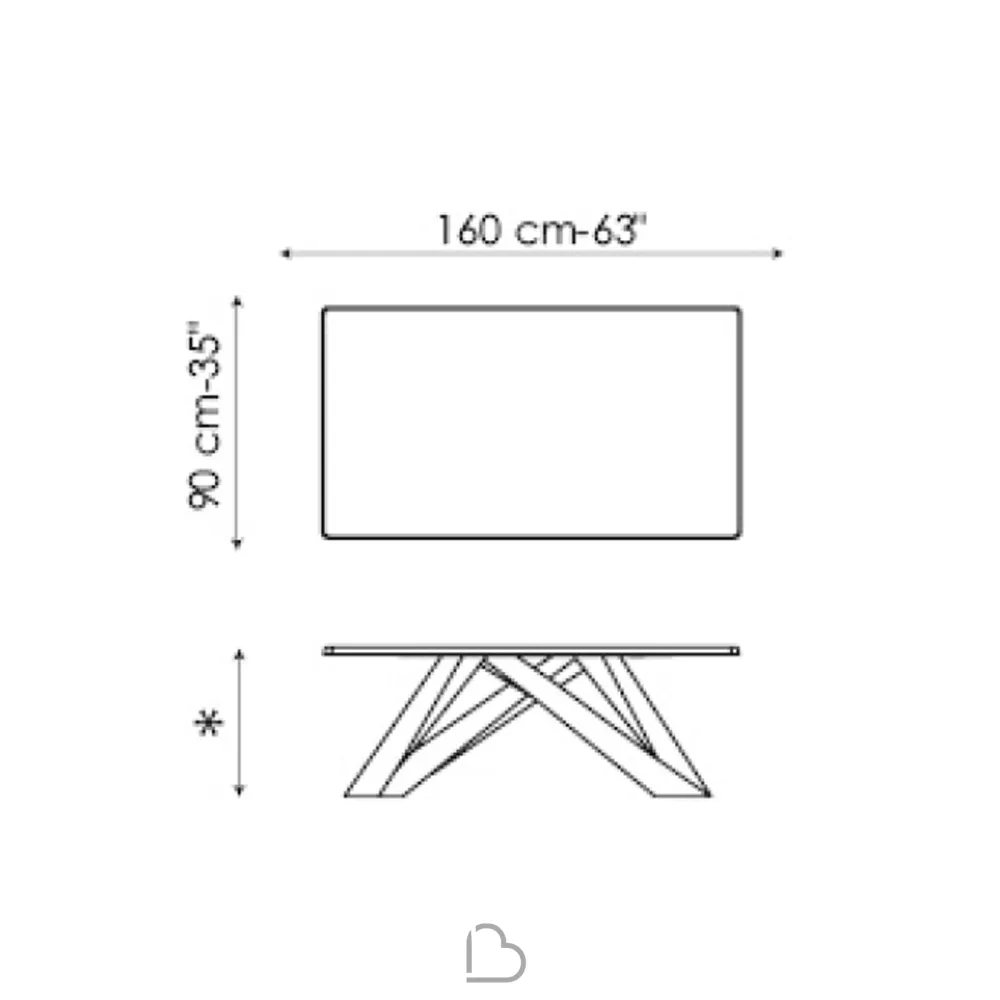 Tisch Bonaldo Big Table 200x100cm