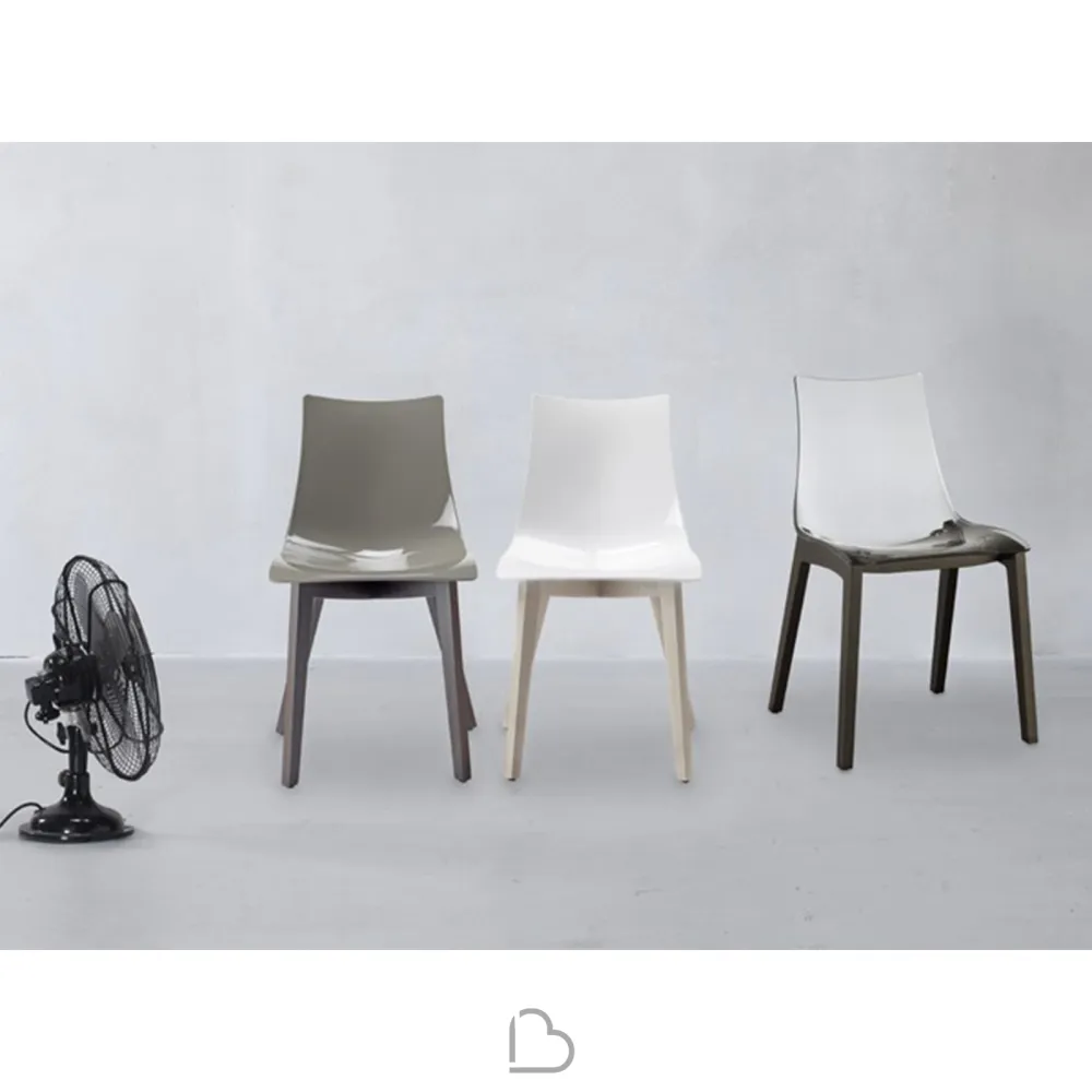 Stuhl SCAB Design NATURAL ZEBRA