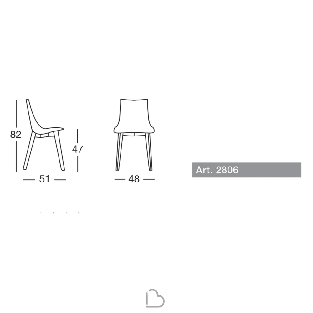 Silla SCAB Design NATURAL ZEBRA ANTISHOCK 2806