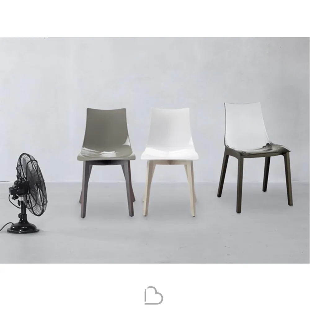 Stuhl SCAB Design NATURAL ZEBRA Antishock