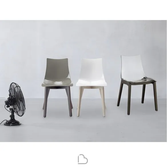 Chaise SCAB Design NATURAL ZEBRA Antishock
