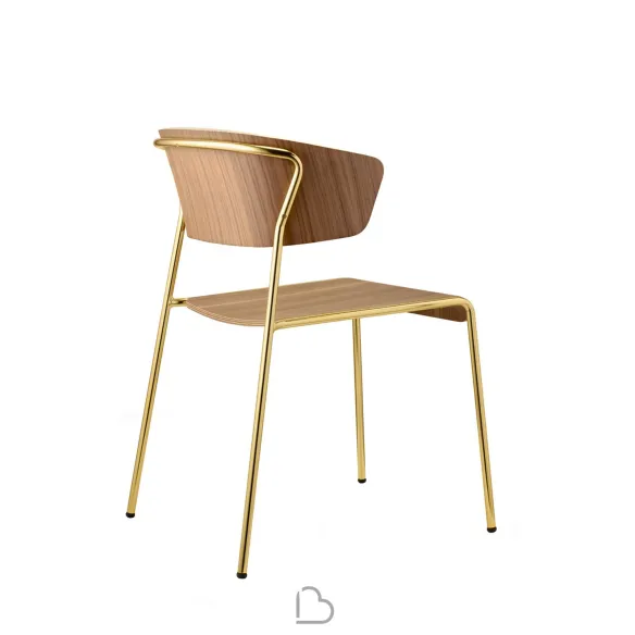 Sillòn SCAB Design LISA WOOD 2850