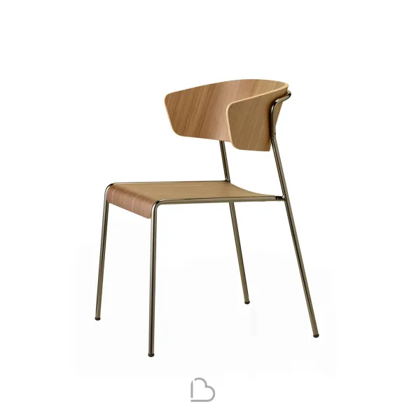 Sessel SCAB Design LISA WOOD 2850