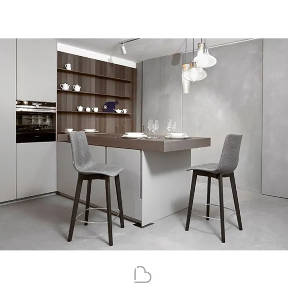 Taburete SCAB Design NATURAL ZEBRA POP 2812