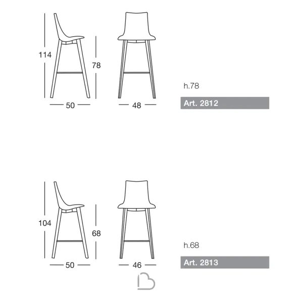 Taburete SCAB Design NATURAL ZEBRA POP 2812