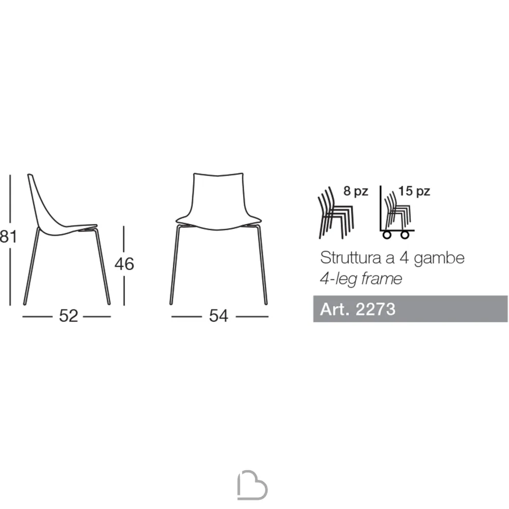 Silla SCAB Design ZEBRA ANTISHOCK