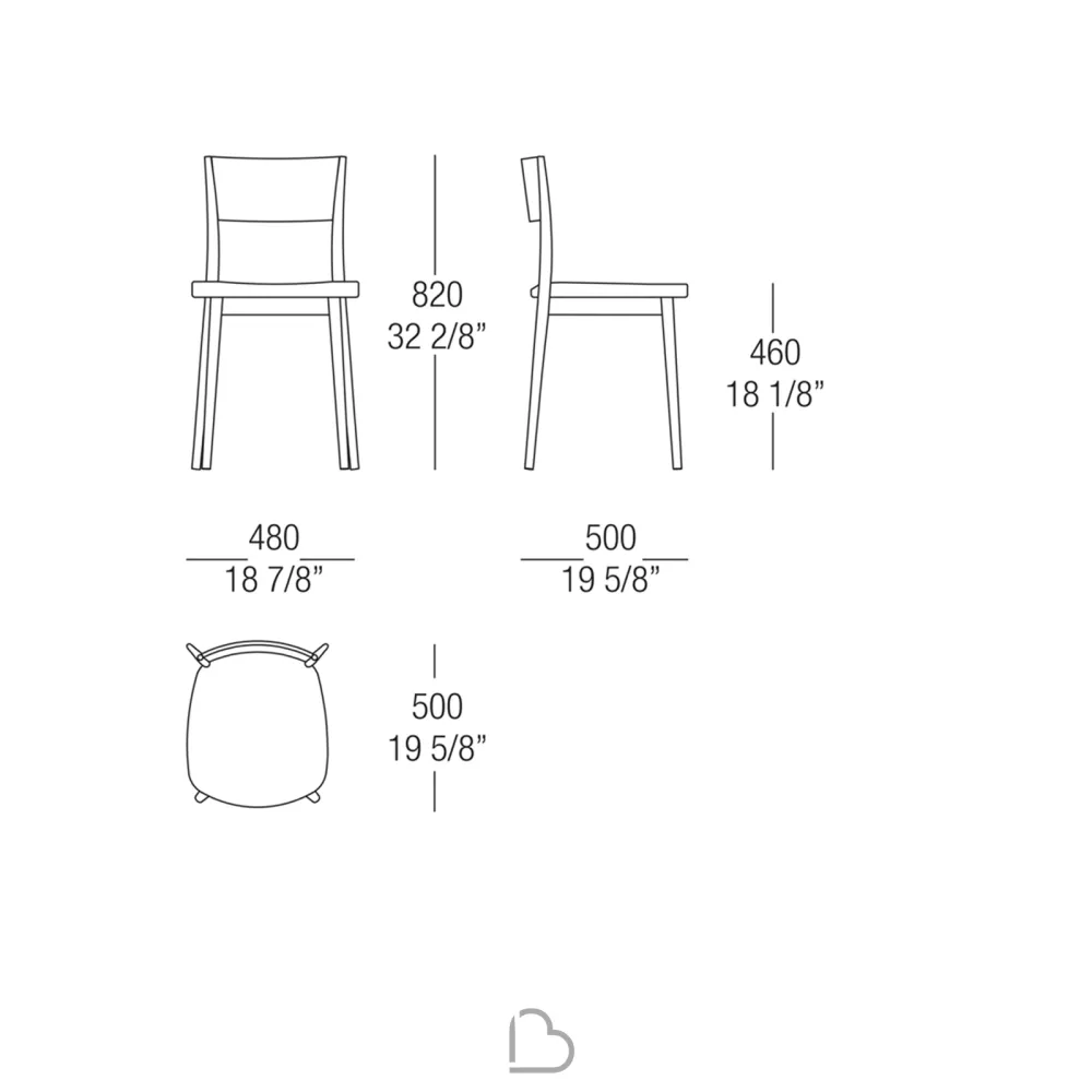 Chair MisuraEmme Bertha