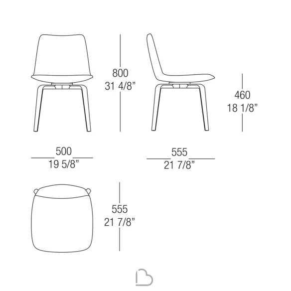 Chair MisuraEmme Michelle