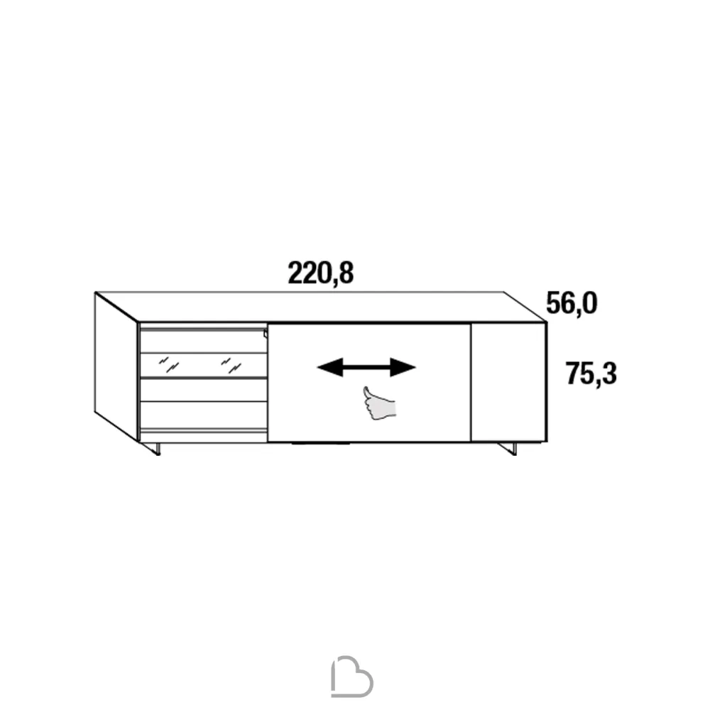 Lago Buffet Plenum XGlass