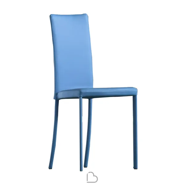 Chair Riflessi Slim with covered legs