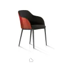 Chair Riflessi Sofia Low - With Armrests