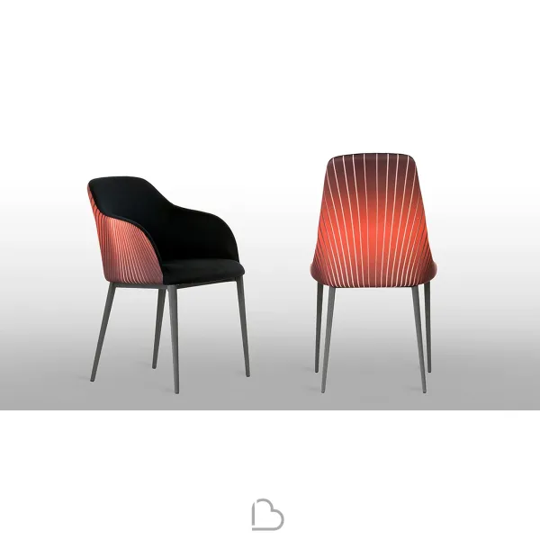 Chair Riflessi Sofia Low - With Armrests 2