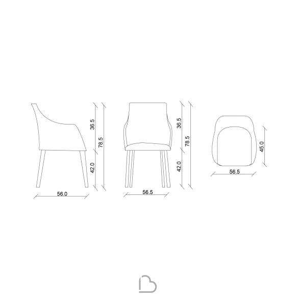 Chaise Riflessi Carmen