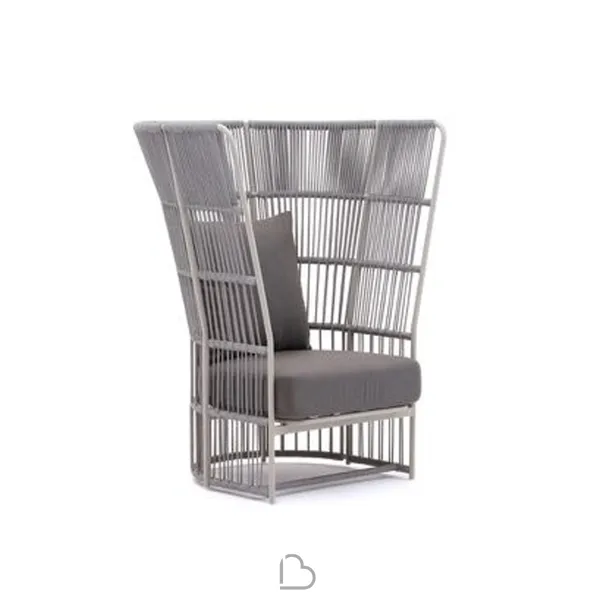 High back armchair Varaschin Tibidabo 2