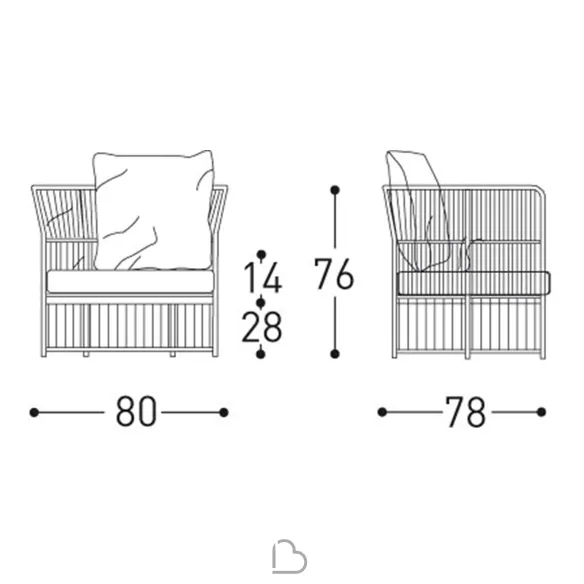 Sofa  Varaschin Tibidabo