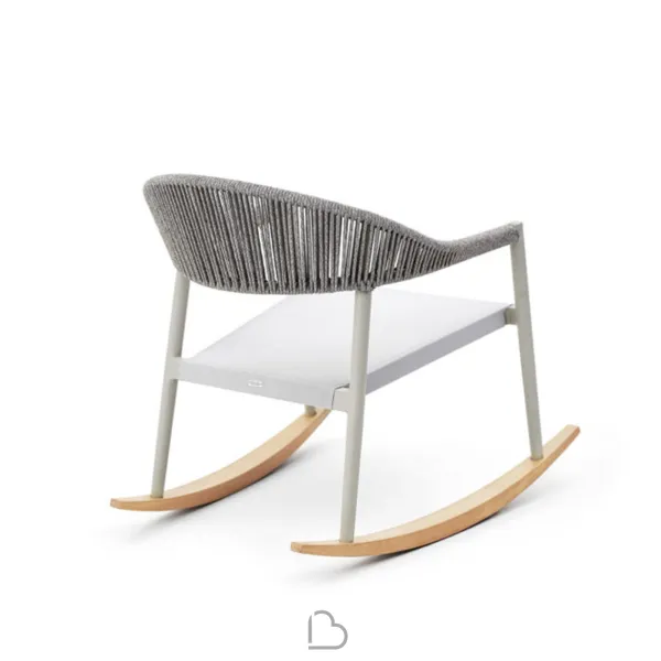 Sillón mecedora Varaschin Clever 2