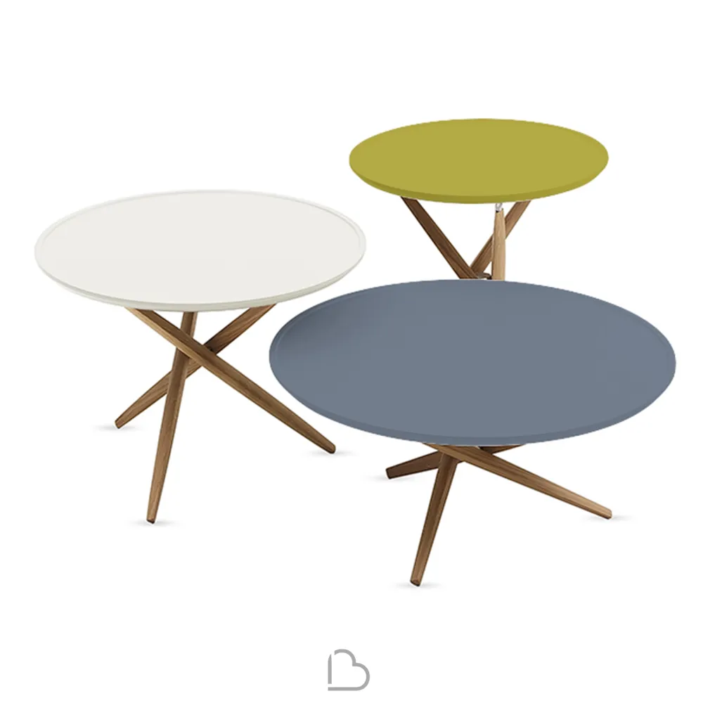 Set 3 Tables basses Sculptures Jeux Pico - palette