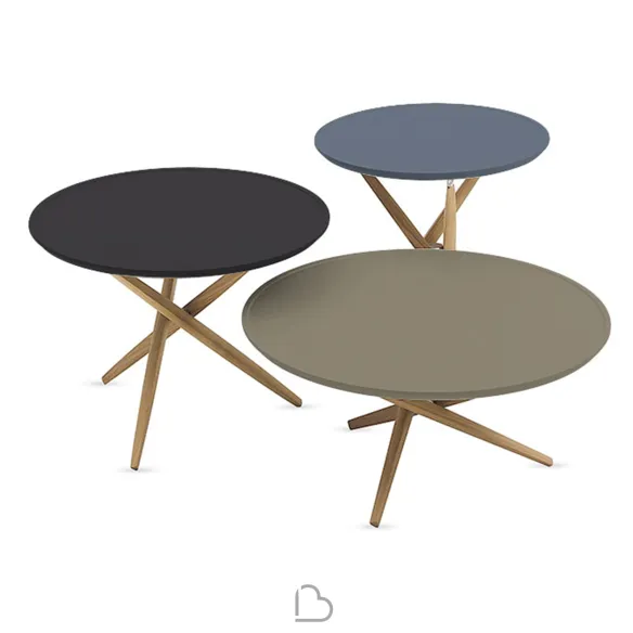 Set 3 Tables basses Sculptures Jeux Pico - palette