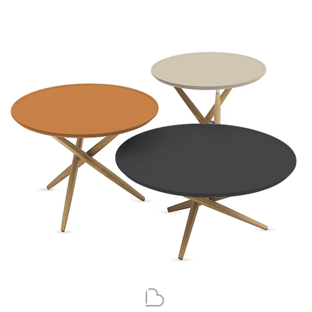 Set 3 Tables basses Sculptures Jeux Pico - palette