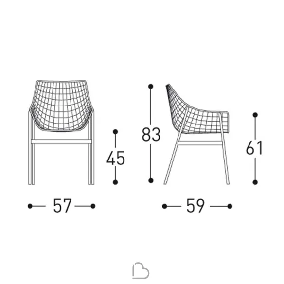 Fauteuil Varaschin Summer Set