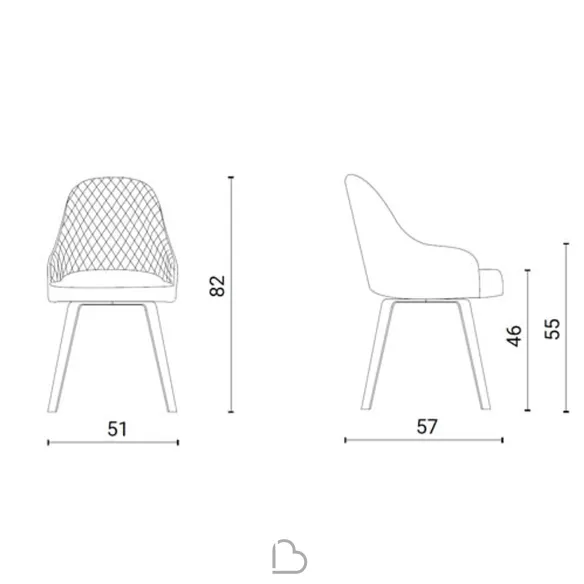Sillòn Ozzio Italia S051 Atena