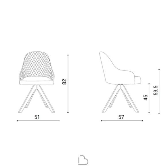 Fauteuil Ozzio Italia S053 Olimpia