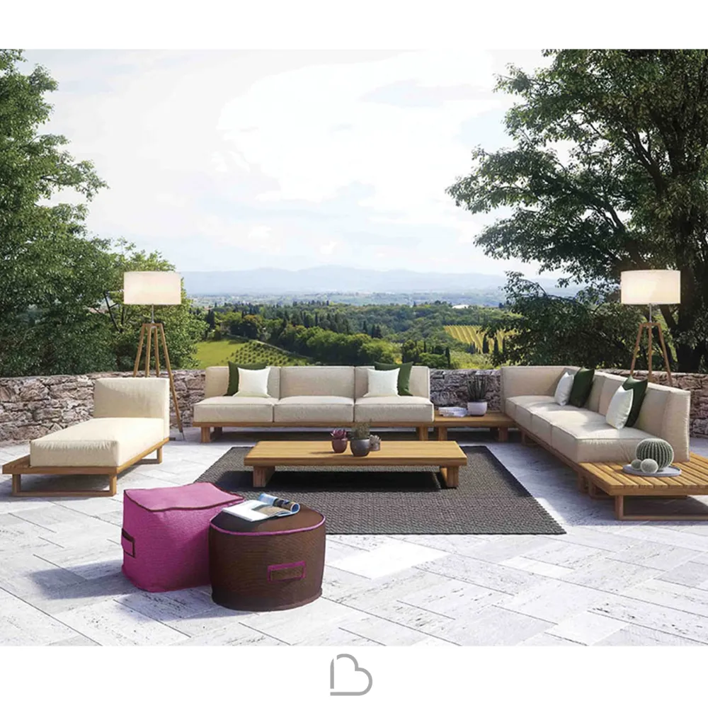 Quadratischer Puff Atmosphera Soft