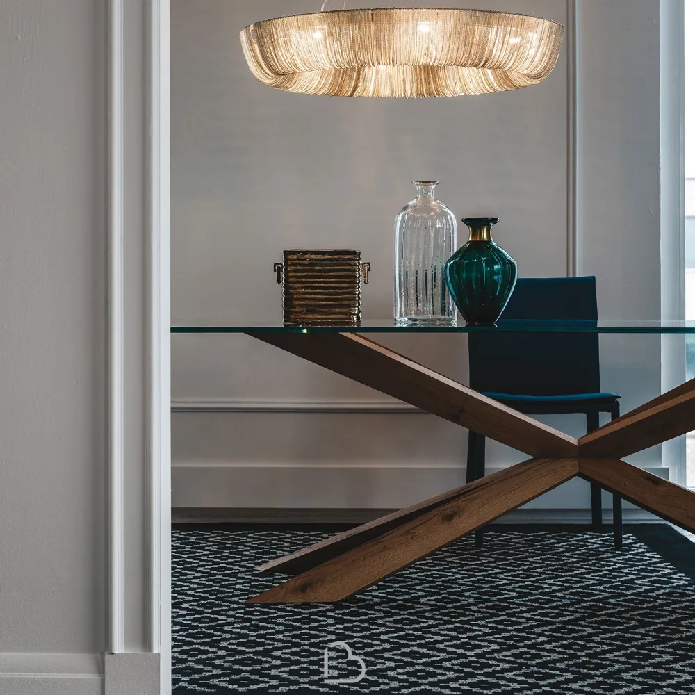 Table Cattelan Spyder Top Bevelled