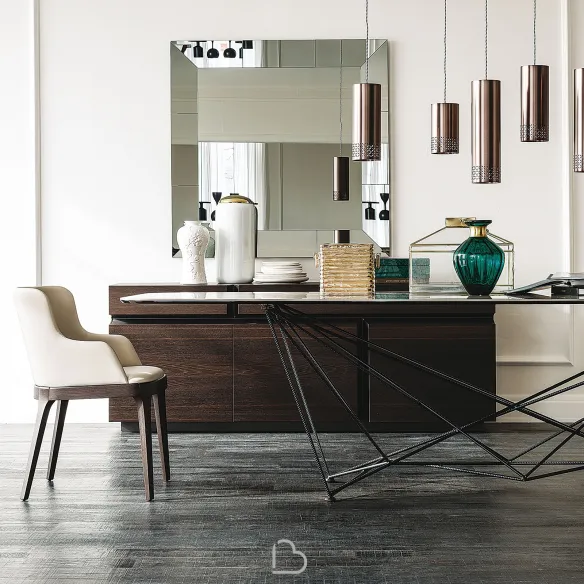 Sedia con braccioli Cattelan Italia Magda