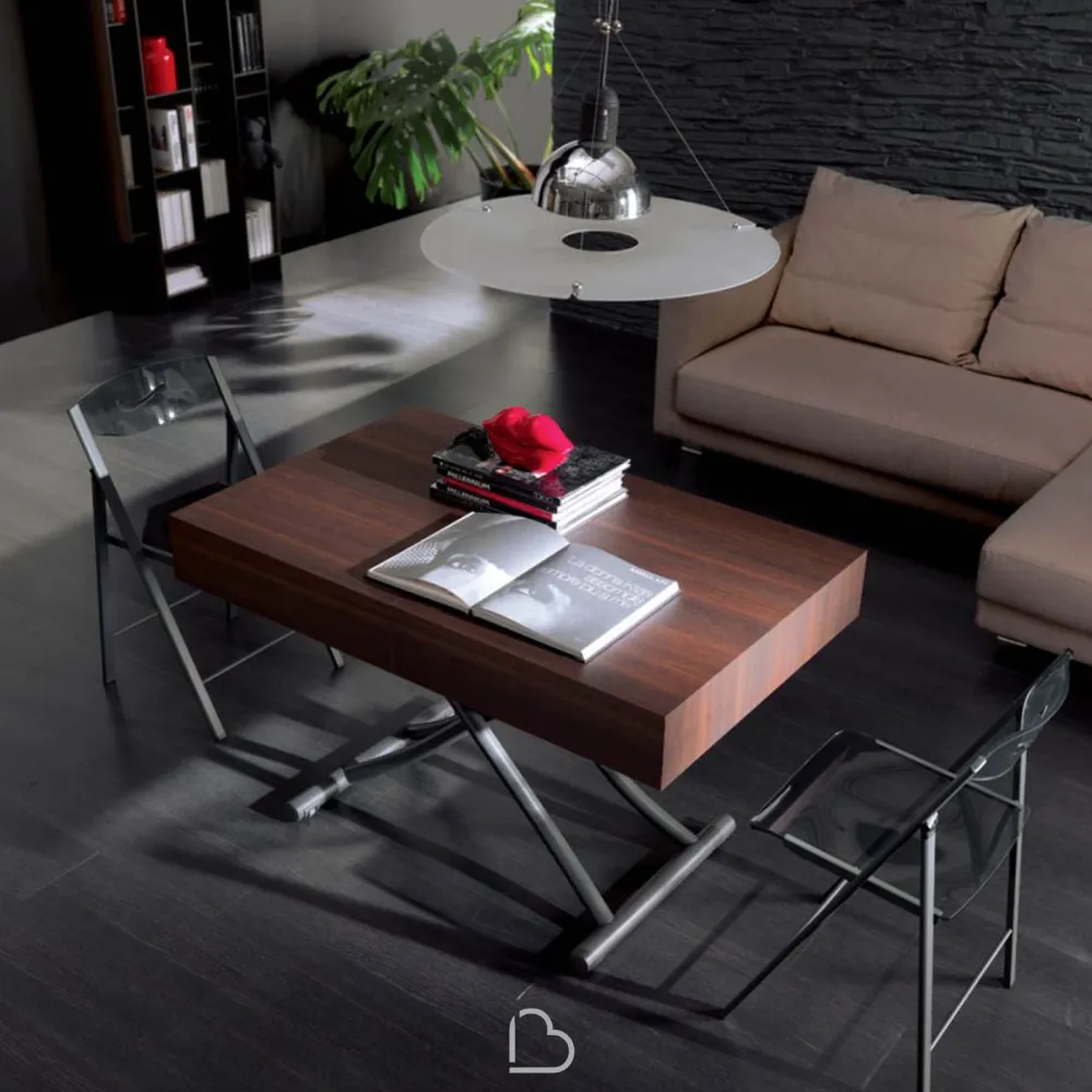 Table Transformable Ozzio Italia T111 Box Legno