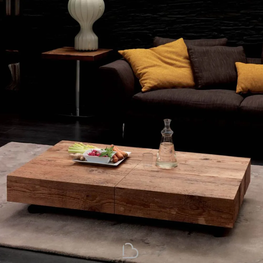 Transformable Table Ozzio Italia T111 Box Legno
