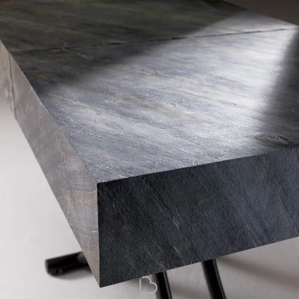 Transformable Table Ozzio Italia T111 Box Legno