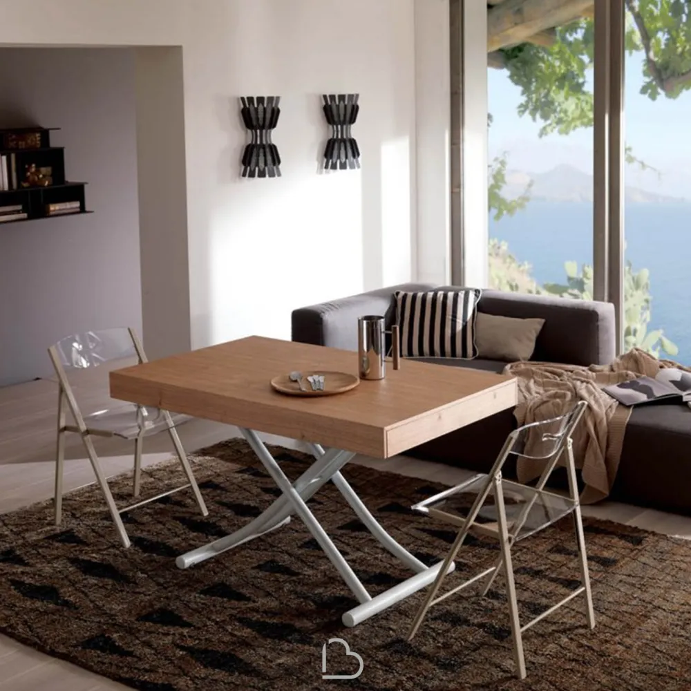 Transformable Table Ozzio Italia T123 Newood