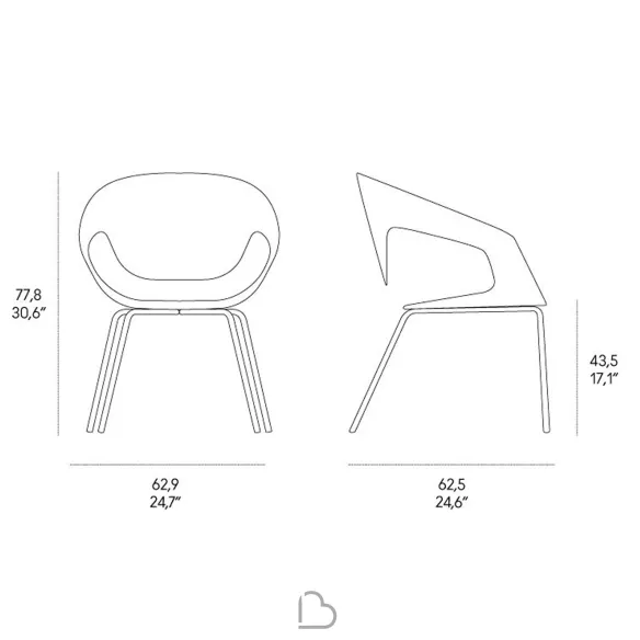 Chaise Casamania Vad