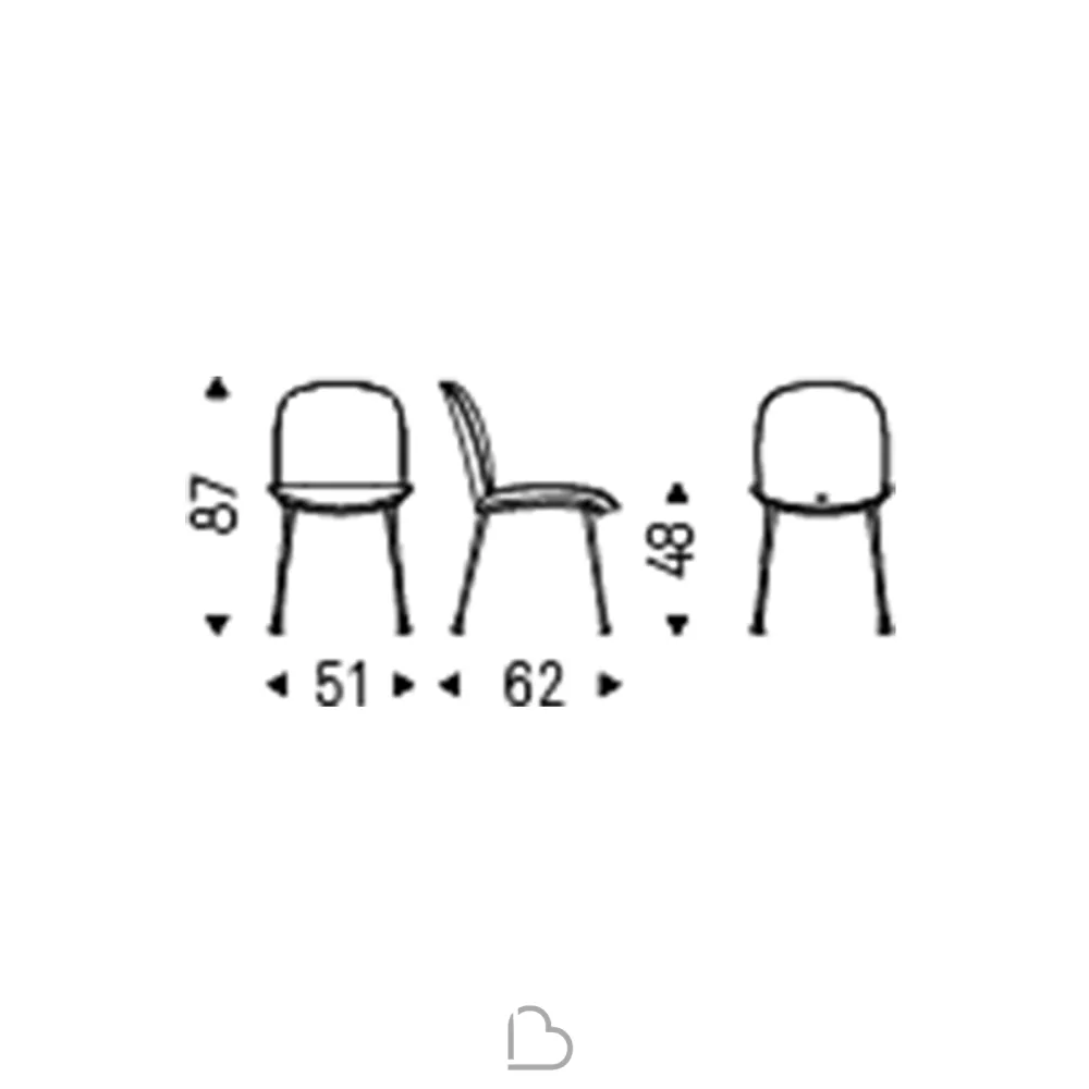 Sedia Cattelan Tina