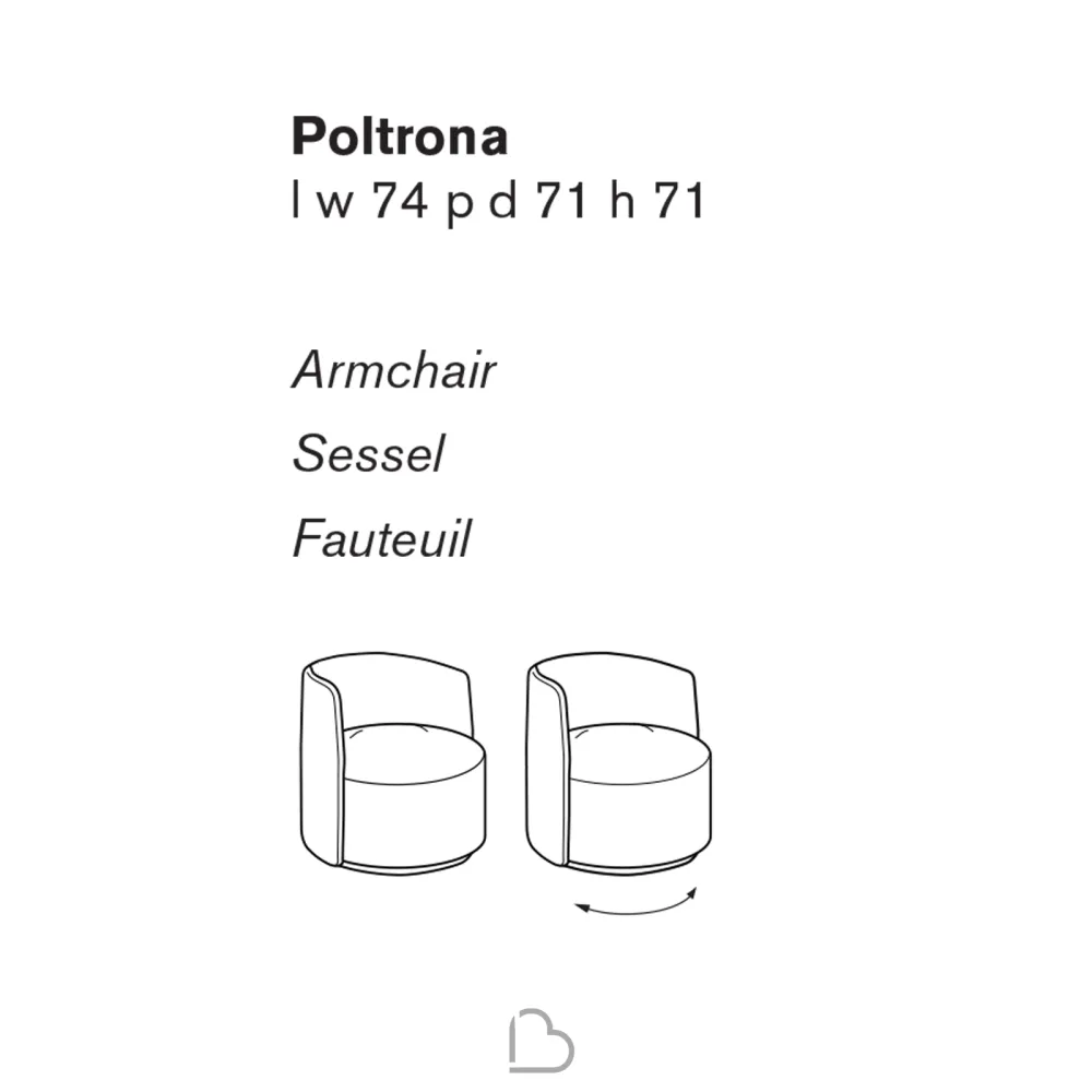 poltrona-design-moderna-ditre-italia-chloe