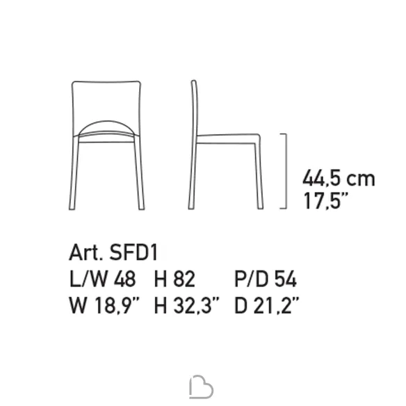 Chaise Alivar Fedra