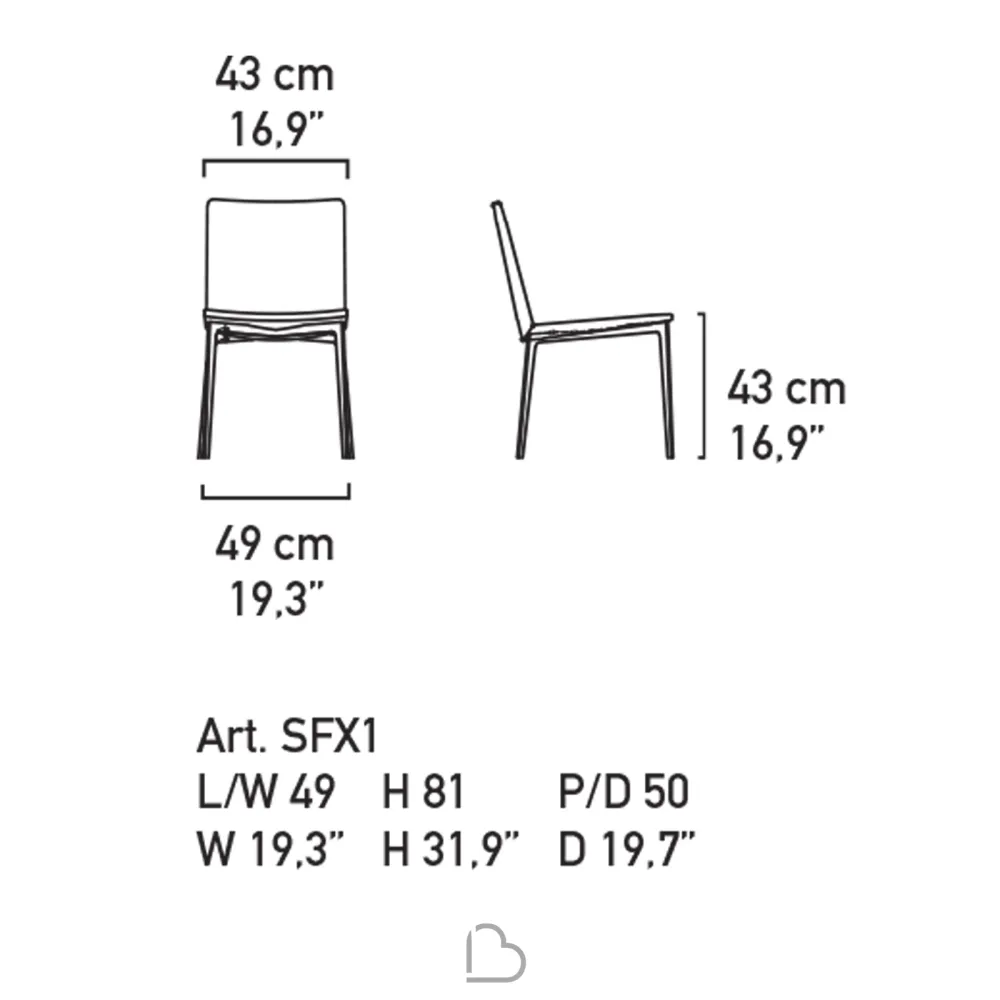 Sedia Alivar Flexa Chair