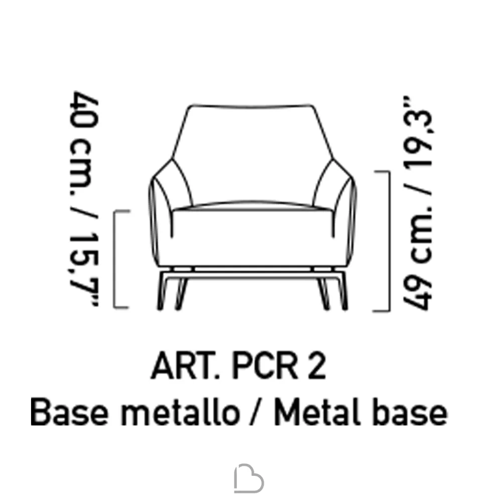 Armchair Alivar Céline