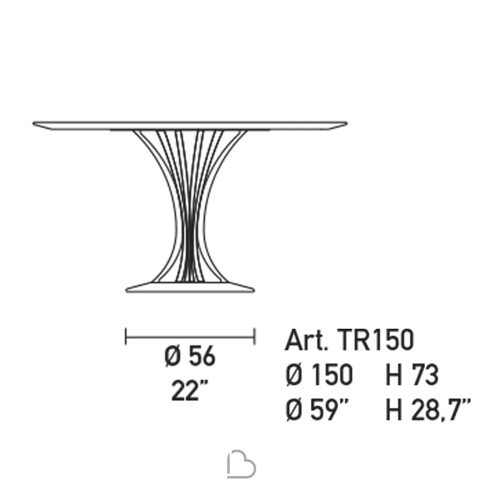 Round Table Alivar Radar XL