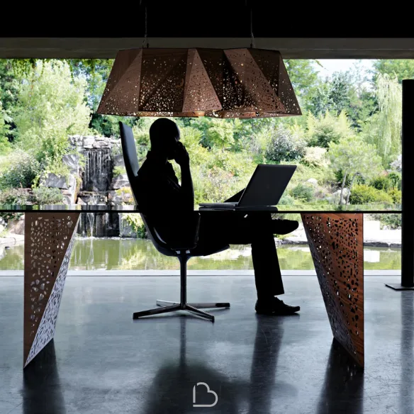 Lampada a Sospensione Horm Plywood Chandelier
