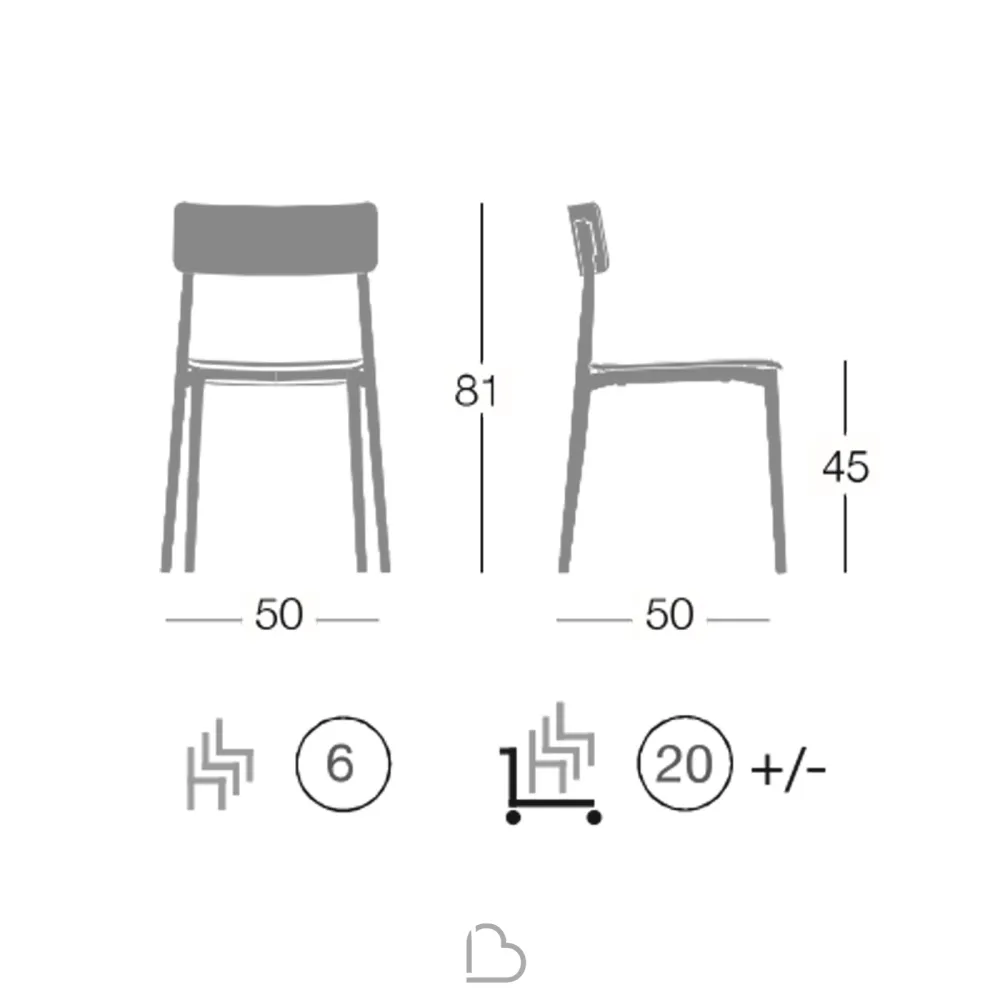 Polypropylene Chair Segis Cult