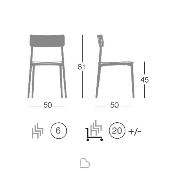 Polypropylene Chair Segis Cult