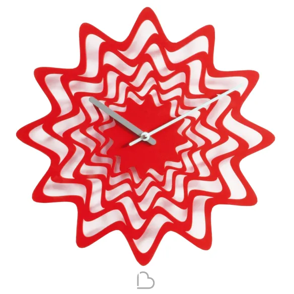 Horloge mural Progetti 25th  Flux