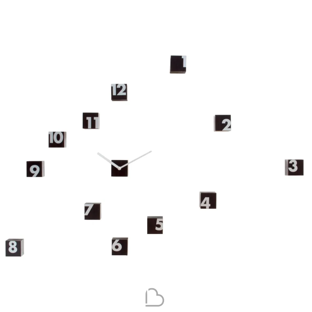 Wanduhr Progetti Rnd_time Wengeholz